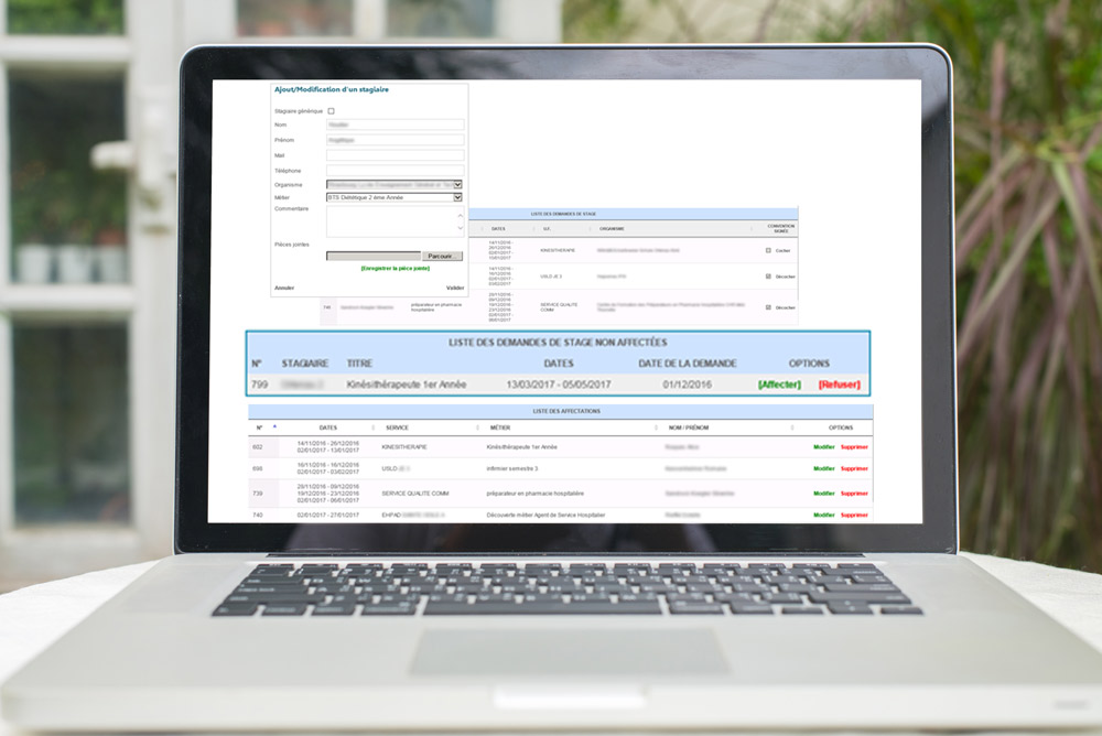 Gestion des stages  Atout Majeur Concept